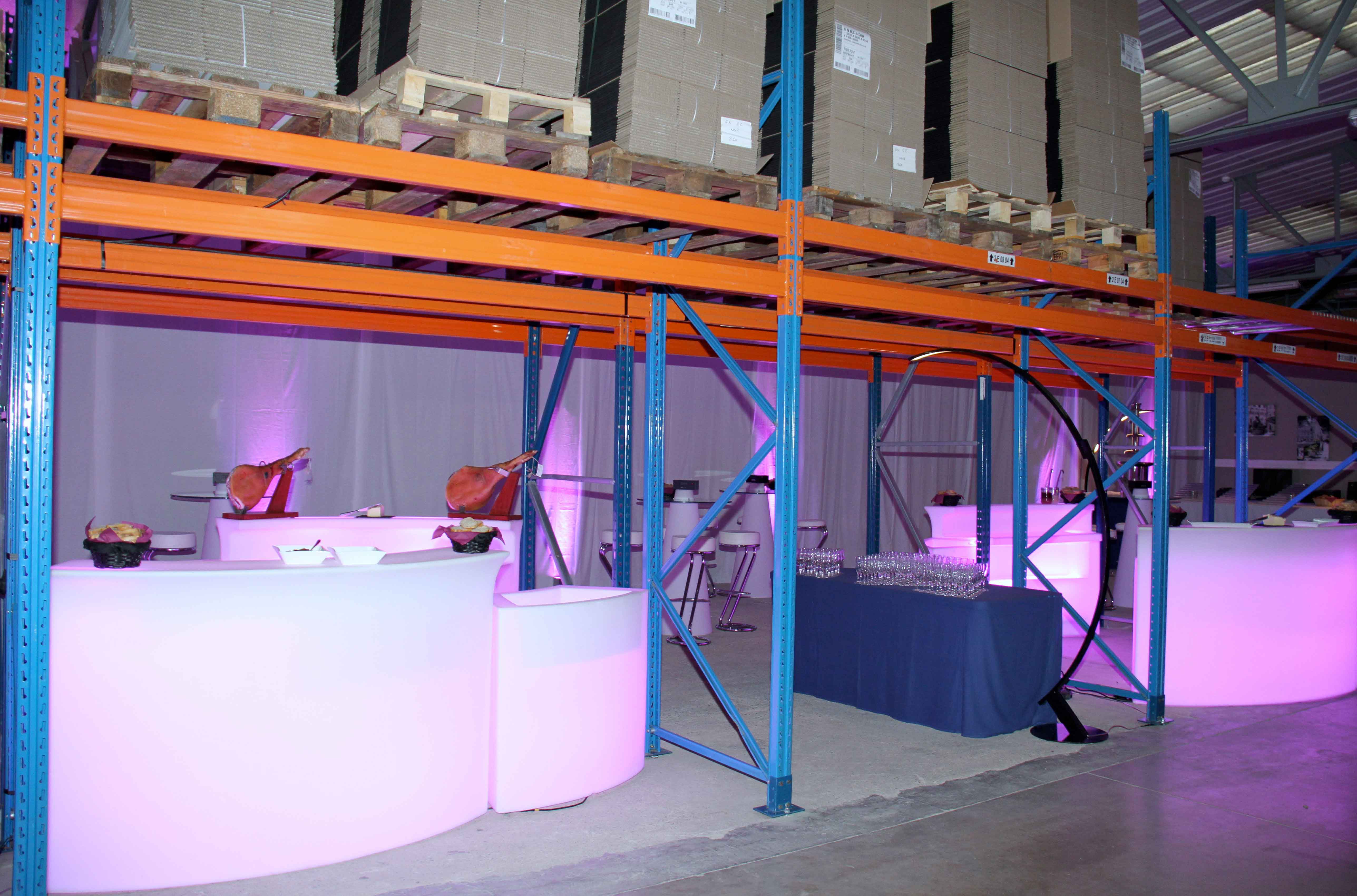 Soirée 10 ans d'ACR - Ardennes Copacking Routage - Décoration